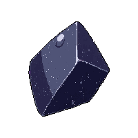 gem obsidian shard raw