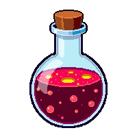 berserk potion round flask