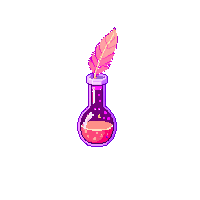 feather fall potion tall vial