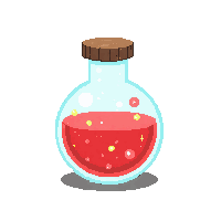 health potion round flask