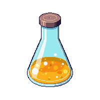 health potion tall vial