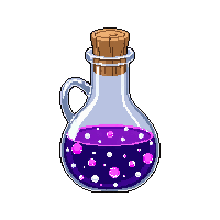 invisibility potion corked jug