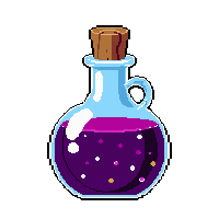 iron skin potion corked jug