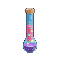 levitation potion tall vial