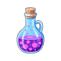 night vision potion corked jug