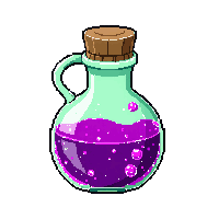poison potion corked jug