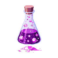 poison potion tall vial