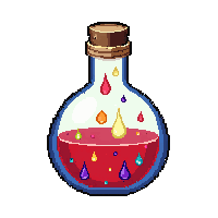regeneration potion corked jug