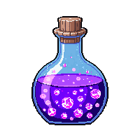 shadow potion corked jug