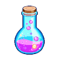 shrinking potion tall vial