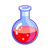 speed potion round flask