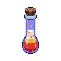 stamina potion tall vial