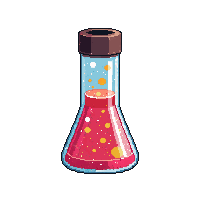 strength potion tall vial