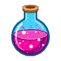 swiftness potion round flask