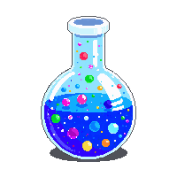 water breathing potion round flask