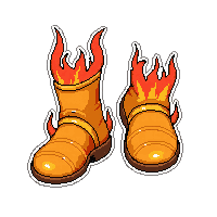 wizard slippers  fire treaded