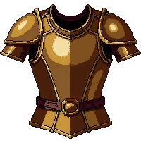 scale mail tunic  tarnished bronze