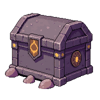 stone sarcophagus  with rune symbols glowing