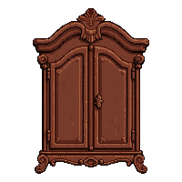 wardrobe armoire  ornate carved