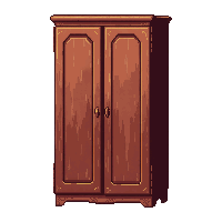 wardrobe armoire  polished mirror shine