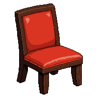 wooden chair  polished mirror shine