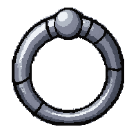 silver ring  with pearl