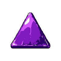 triangular rune  carved void shadow rune
