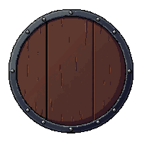 viking round shield  plain unmarked