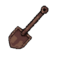shovel  rusty old