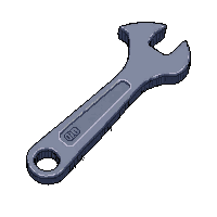 wrench  diamond edged