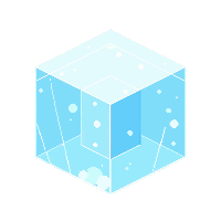 block ice cube