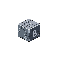 block letter b