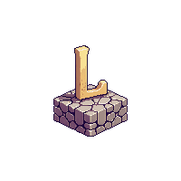 block letter l