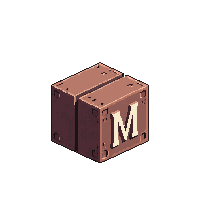 block letter m