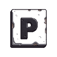block letter p