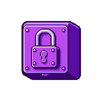 lock block purple
