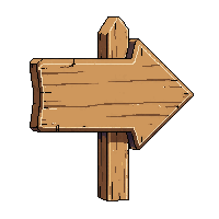 sign arrow right