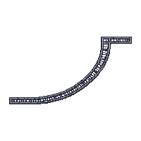 minecart rail curve