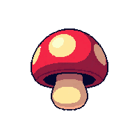 mushroom power red