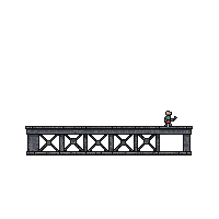platform metal grate long