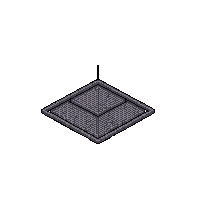platform metal grate small