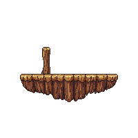 platform wood long