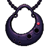 moon crescent amulet  cursed dark