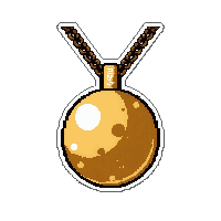 moon crescent amulet  holy blessed radiant