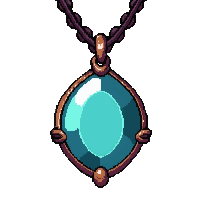 rune stone amulet  brand new pristine