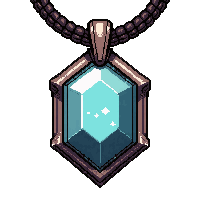 rune stone amulet  legendary ornate