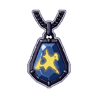 rune stone amulet  magical glowing