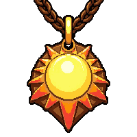 sun rayed amulet  mythic rainbow tier