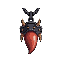 tooth fang amulet  poison coated venomous
