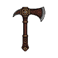 throwing tomahawk  legendary ornate